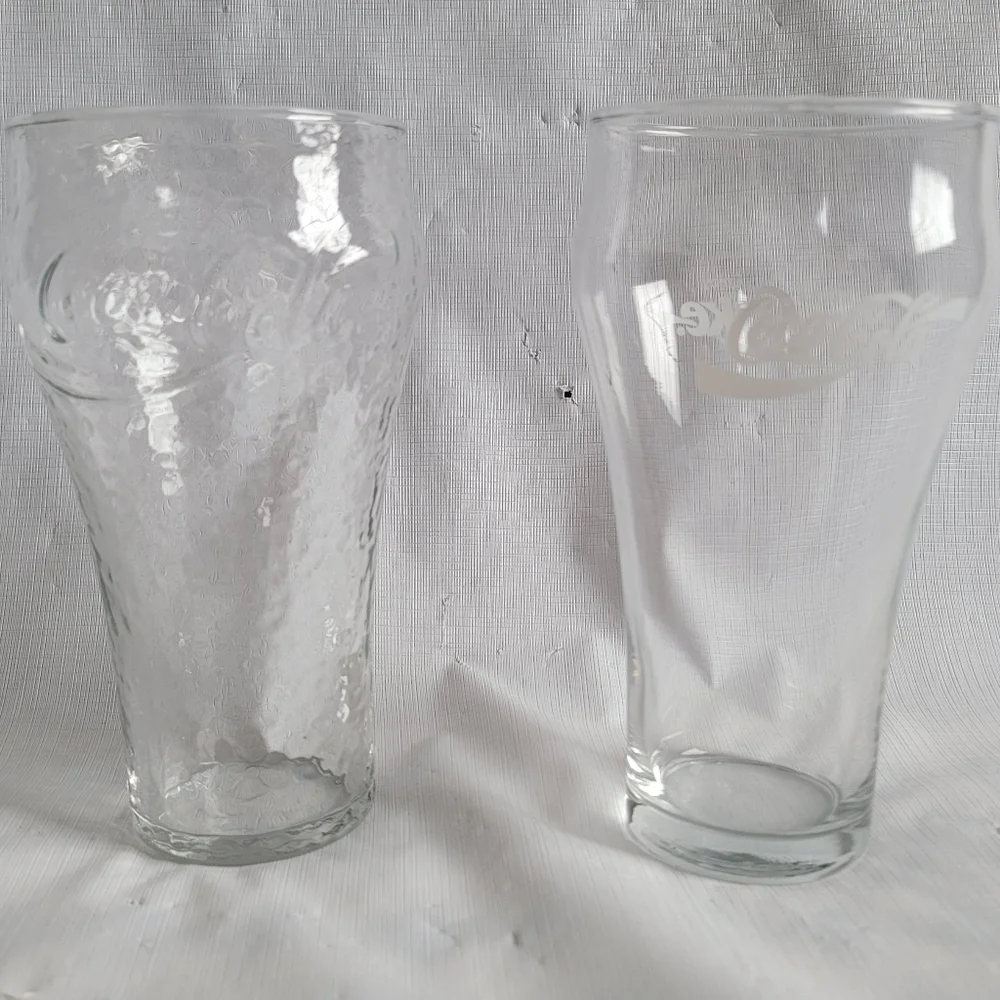 Set of 2 Coca-Cola Coke Glasses 6